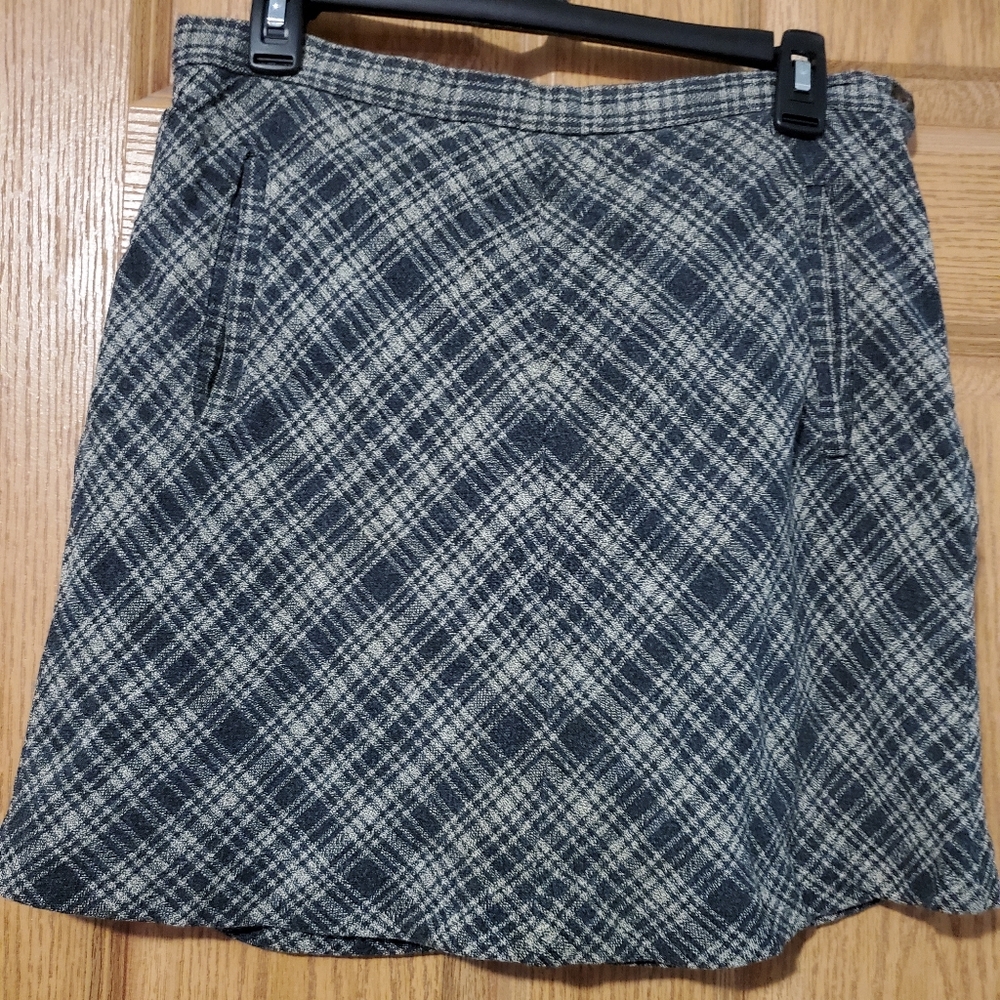 Gap vintage plaid skirt